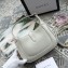 Gucci Jackie 1961 Mini Hobo Bag 637091 Leather White 2020