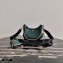 Prada Re-Edition 2005 Saffiano Leather Shoulder Hobo Bag 1BH204 Dark Green/Gold 2020