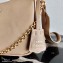Prada Re-Edition 2005 Saffiano Leather Shoulder Hobo Bag 1BH204 Beige/Gold 2020