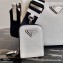 Prada Saffiano Leather Cross-Body Bag 2VH113 White with Strap 2020