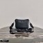 Prada Saffiano Leather Cross-Body Bag 2VH113 Black with Strap 2020