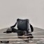 Prada Saffiano Leather Cross-Body Bag 2VH113 Black with Strap 2020
