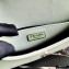 Prada Cleo Brushed Leather Shoulder Bag with Flap 1BD311 Aqua Green 2020