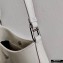 Prada Cleo Brushed Leather Shoulder Bag 1BC499 White 2020