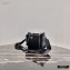 Prada Nylon Shoulder Bag with Detachable Pouch 1BH168 Black 2020