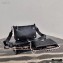 Prada Nylon Shoulder Bag with Detachable Pouch 1BH168 Black 2020