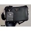 Prada Saffiano Leather Cross-Body Bag 2VH113 Black with Strap 2020
