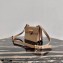 Prada Saffiano Leather Symbole Shoulder Bag 1BD270 Beige 2020