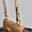 Prada Saffiano Leather Symbole Shoulder Bag 1BD270 Beige 2020