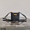 Prada Saffiano Leather Symbole Shoulder Bag 1BD270 Black 2020