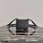 Prada Saffiano Leather Symbole Shoulder Bag 1BD270 Black 2020