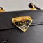 Prada Saffiano Leather Symbole Shoulder Bag 1BD270 Black 2020