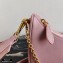 Prada Re-Edition 2005 Saffiano Leather Shoulder Hobo Bag 1BH204 Pink/Gold 2020
