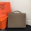Hermes Kelly Depeches 34cm Briefcase Bag Etoupe