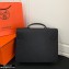 Hermes Kelly Depeches 34cm Briefcase Bag Black