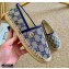 Gucci GG Canvas Espadrilles Blue 2020