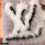 Louis Vuitton Mink Fur Homey Flat Mules Gray 2020