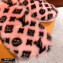 Louis Vuitton Monogram Mink Fur LV Suite Flat Mules Nude Pink 2020