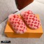 Louis Vuitton Monogram Mink Fur LV Suite Flat Mules Rose Pink 2020