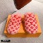 Louis Vuitton Monogram Mink Fur LV Suite Flat Mules Rose Pink 2020