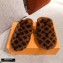 Louis Vuitton Monogram Mink Fur LV Suite Flat Mules Brown 2020