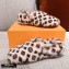 Louis Vuitton Monogram Mink Fur Dreamy Flat Loafers Light Pink 2020