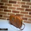 Gucci Diagonal GG Marmont Small Shoulder Camera Bag 447632 Leather Brown 2020