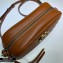Gucci Diagonal GG Marmont Small Shoulder Camera Bag 447632 Leather Brown 2020