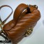 Gucci Diagonal GG Marmont Mini Top Handle Bag 583571 Brown 2020