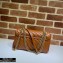 Gucci Diagonal GG Marmont Small Shoulder Bag 443497 Brown 2020