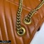 Gucci Diagonal GG Marmont Small Shoulder Bag 443497 Brown 2020