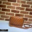 Gucci Diagonal GG Marmont Mini Shoulder Camera Bag 448065 Leather Brown 2020