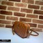 Gucci Diagonal GG Marmont Mini Shoulder Camera Bag 448065 Leather Brown 2020