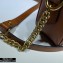 Gucci Diagonal GG Marmont Mini Shoulder Camera Bag 448065 Leather Brown 2020