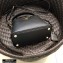 Prada Micro Saffiano Leather Matinée Bag 1BA286 Black 2020