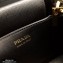 Prada Micro Saffiano Leather Matinée Bag 1BA286 Black 2020