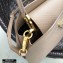 Prada Micro Saffiano Leather Matinée Bag 1BA286 Beige 2020