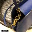 Prada Micro Saffiano Leather Matinée Bag 1BA286 Blue 2020