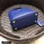 Prada Micro Saffiano Leather Matinée Bag 1BA286 Blue 2020