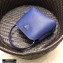 Prada Micro Saffiano Leather Matinée Bag 1BA286 Blue 2020