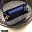 Prada Micro Saffiano Leather Matinée Bag 1BA286 Blue 2020