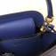 Prada Micro Saffiano Leather Matinée Bag 1BA286 Blue 2020