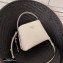 Prada Medium Saffiano Leather Matinée Bag 1BA282 White 2020