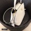 Prada Medium Saffiano Leather Matinée Bag 1BA282 White 2020