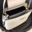 Prada Medium Saffiano Leather Matinée Bag 1BA282 White 2020