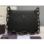 Prada Vintage Chain Shoulder Bag 6671 Fabric Black 2020