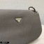 Prada Vintage Chain Shoulder Bag 6690 Fabric Black 2020