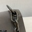 Prada Vintage Chain Shoulder Bag 6690 Fabric Black 2020