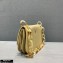 Prada Vintage Chain Shoulder Bag 6690 Fabric Beige 2020