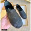Louis Vuitton Monogram Starboard Flat Espadrilles Satin Black 2020
